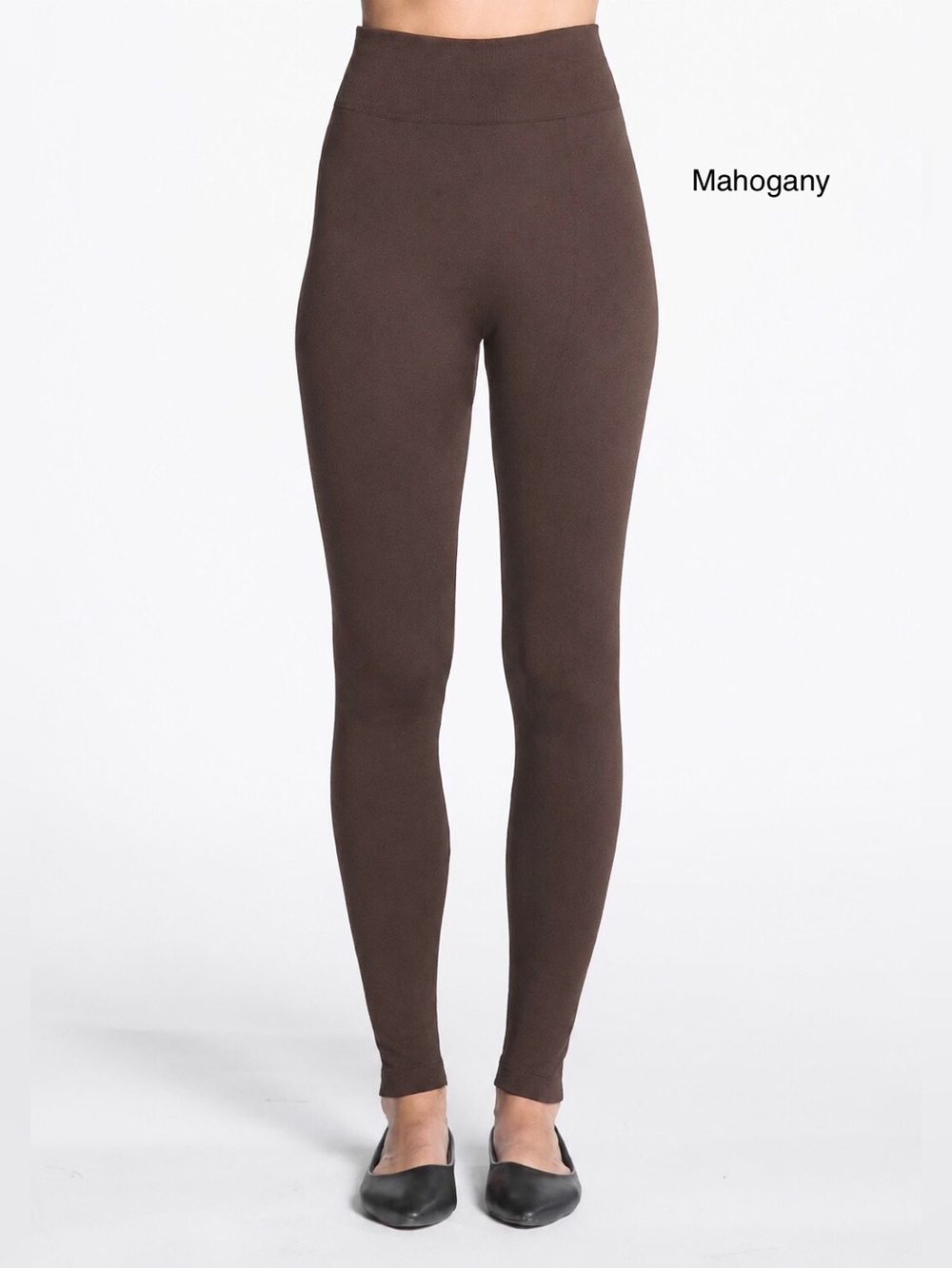 Fleece Lined-The Perfect Fit Legging by DKR & Co.-Mahogany